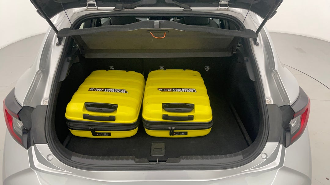 Boot Inside View with Luggage