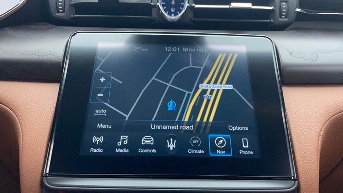 Maserati Quattroporte-Navigation System