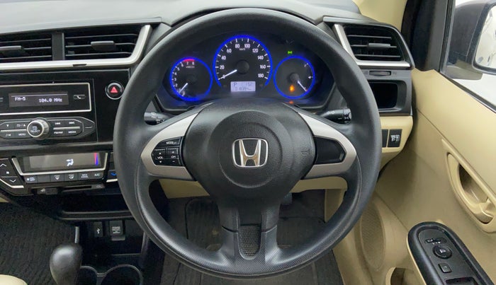 2016 Honda Amaze 1.2 SAT I VTEC, Petrol, Automatic, 17,869 km, Steering Wheel Close Up