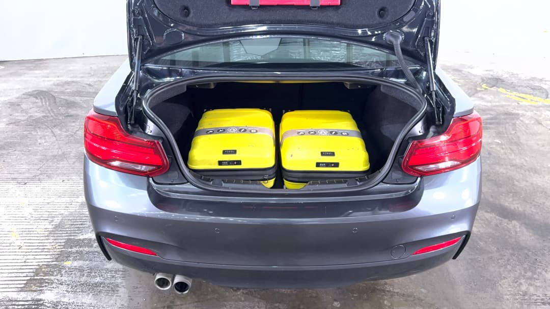 2018 BMW 2 20i M Sport, Automatic, 61514 km, Boot Inside View with Luggage