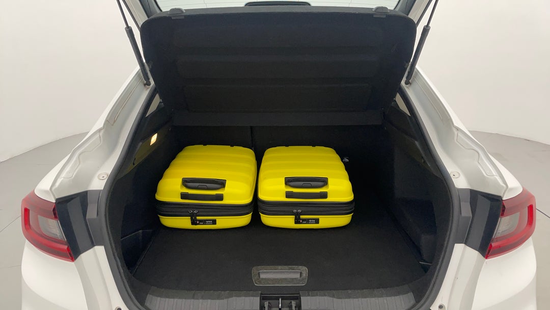 Boot Inside View with Luggage