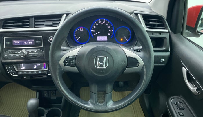 2017 Honda Brio VX AT, Petrol, Automatic, 55,259 km, Steering Wheel Close Up