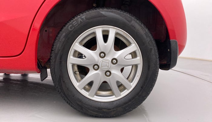 2017 Honda Brio VX AT, Petrol, Automatic, 55,259 km, Left Rear Wheel