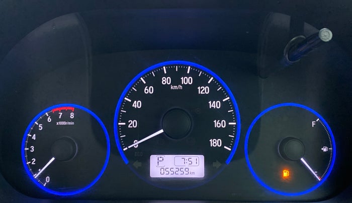 2017 Honda Brio VX AT, Petrol, Automatic, 55,259 km, Odometer Image
