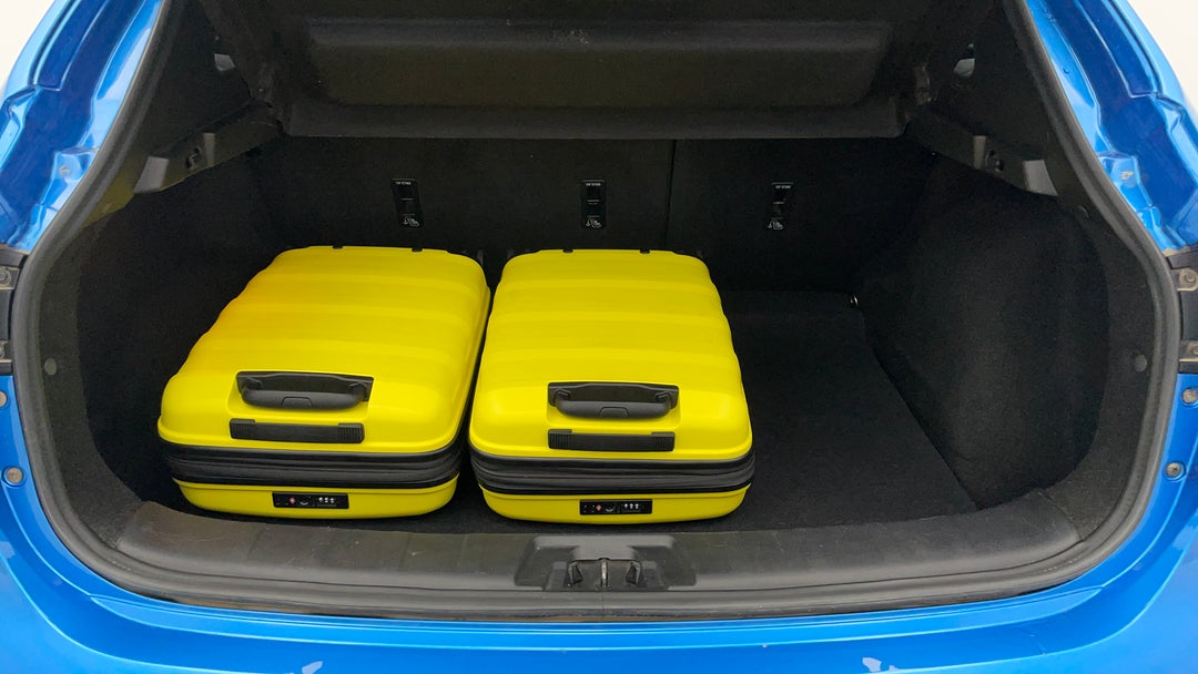 Boot Inside View with Luggage