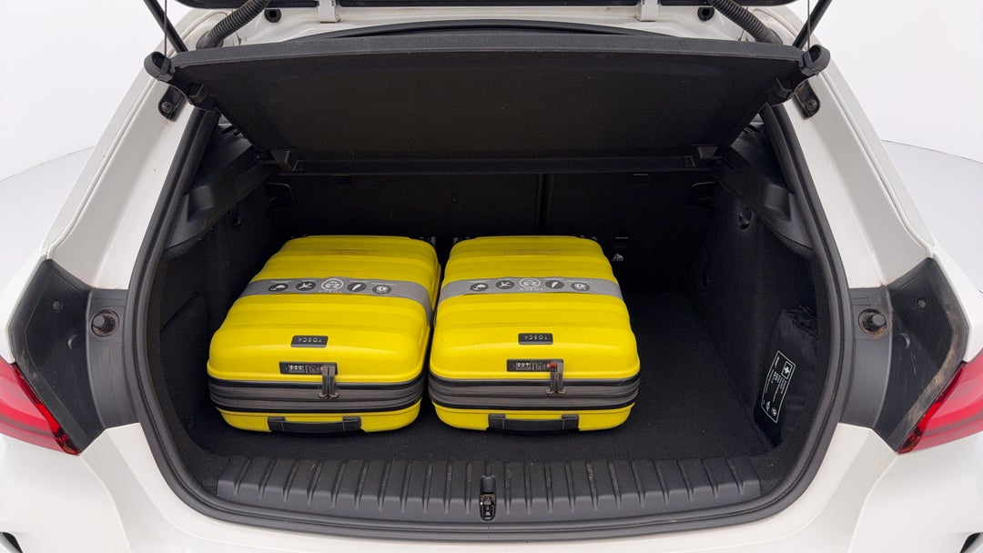 Boot Inside View with Luggage