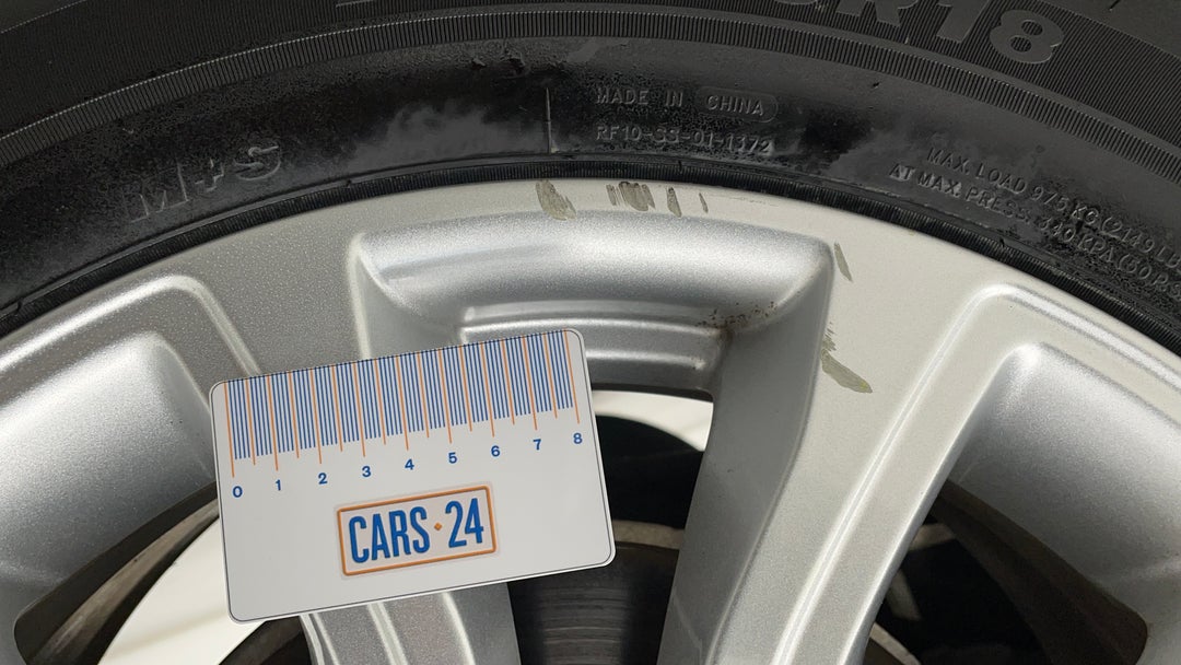 Wheels Rim Rear LHS Gutter Rash