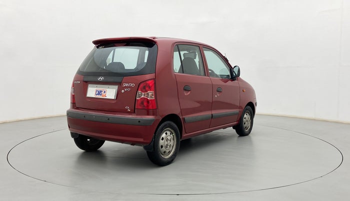 2011 Hyundai Santro Xing GL PLUS, Petrol, Manual, 51,366 km, Right Back Diagonal