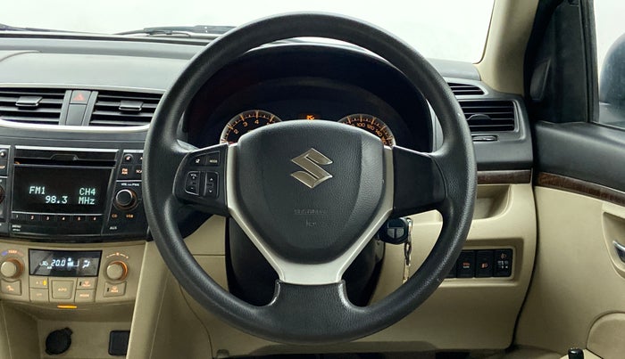 2014 Maruti Swift Dzire ZXI 1.2 BS IV, Petrol, Manual, 89,211 km, Steering Wheel Close Up