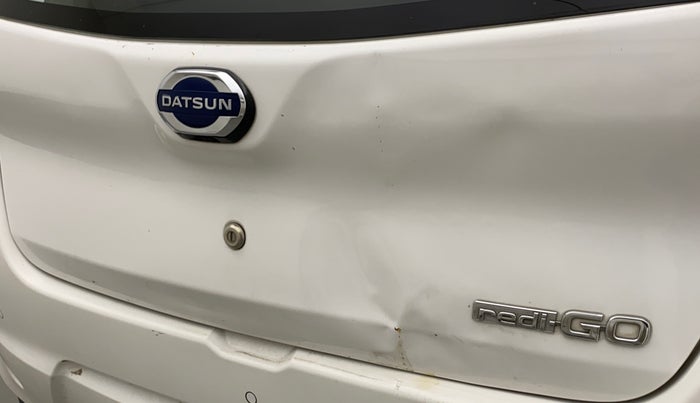 2020 Datsun Redi Go T(O) 1.0 AMT, Petrol, Automatic, 22,551 km, Dicky (Boot door) - Minor scratches