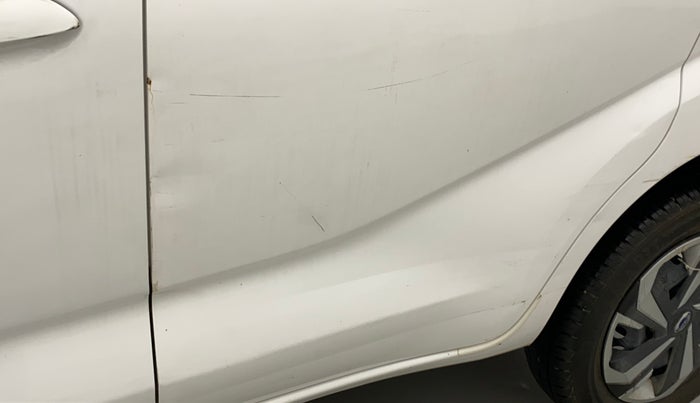 2020 Datsun Redi Go T(O) 1.0 AMT, Petrol, Automatic, 22,551 km, Rear left door - Slightly dented