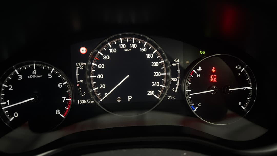 2019 Mazda Mazda3 G20 Touring, Automatic, 130672 km, Odometer View