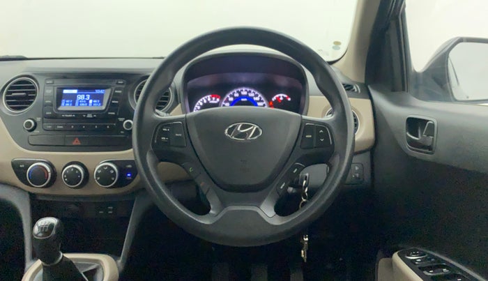 2018 Hyundai Grand i10 MAGNA 1.2 VTVT, Petrol, Manual, 34,651 km, Steering Wheel Close Up