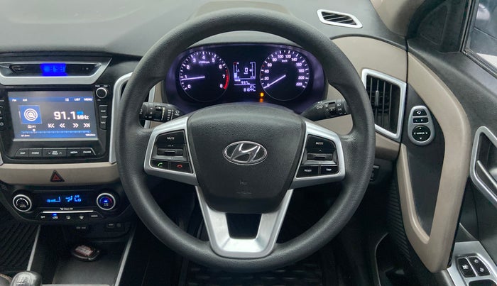 2018 Hyundai Creta SX PLUS 1.6 PETROL, Petrol, Manual, 81,764 km, Steering Wheel Close Up