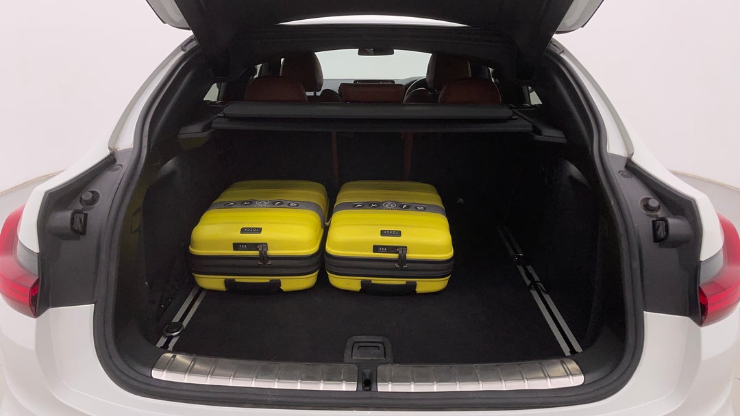 Boot Inside View with Luggage