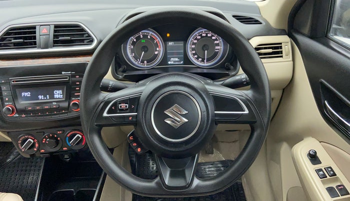 2019 Maruti Dzire VXI, Petrol, Manual, 25,556 km, Steering Wheel Close-up