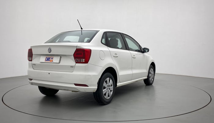 2017 Volkswagen Ameo TRENDLINE 1.5L, Diesel, Manual, 86,802 km, Right Back Diagonal