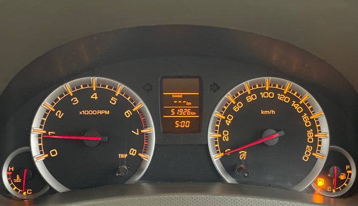 2013 Maruti Ertiga VXI, Petrol, Manual, 51,926 km, Odometer Image