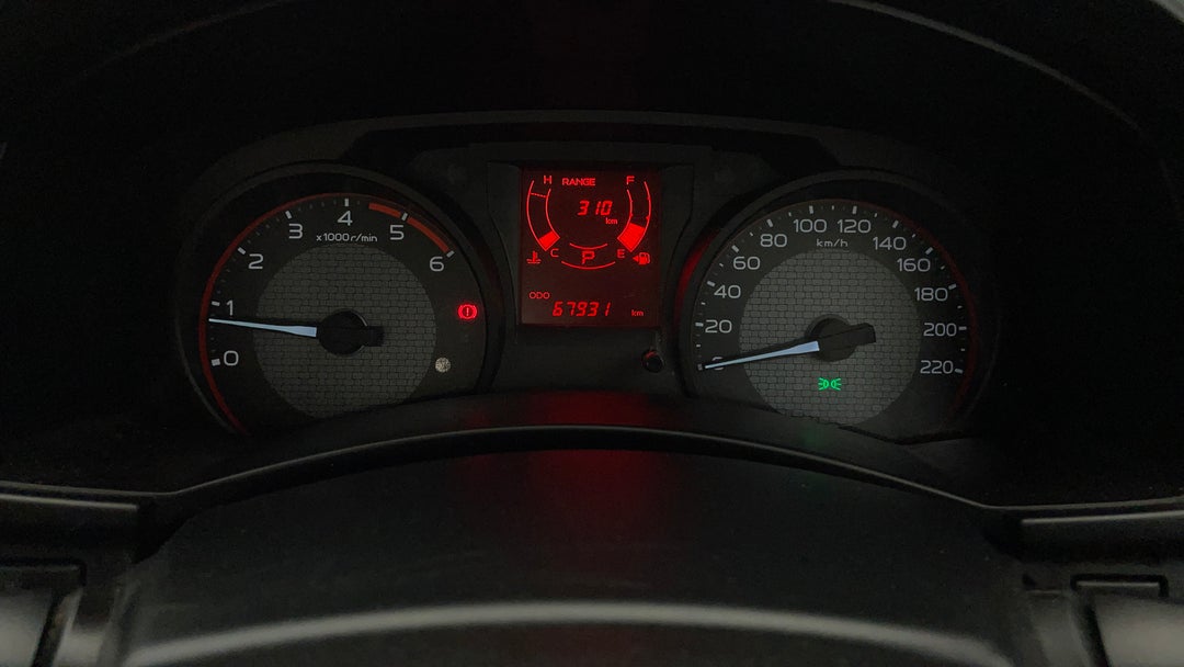 2019 Isuzu D-MAX Sx Hi-ride (4x2), Automatic, 67931 km, Odometer View