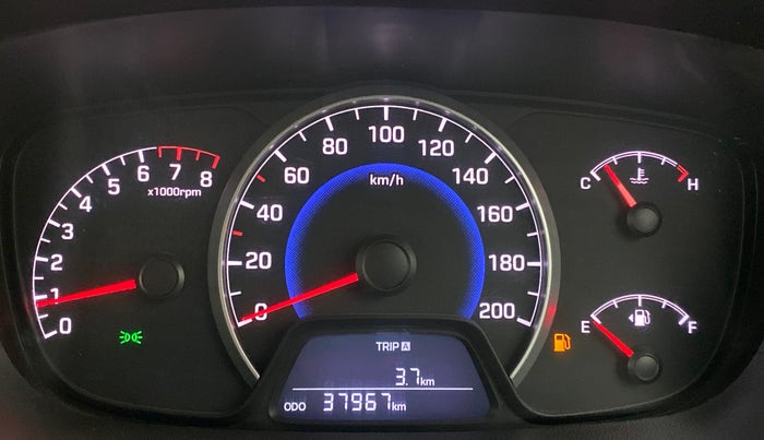 2014 Hyundai Grand i10 SPORTZ 1.2 KAPPA VTVT, Petrol, Manual, 38,007 km, Odometer Image