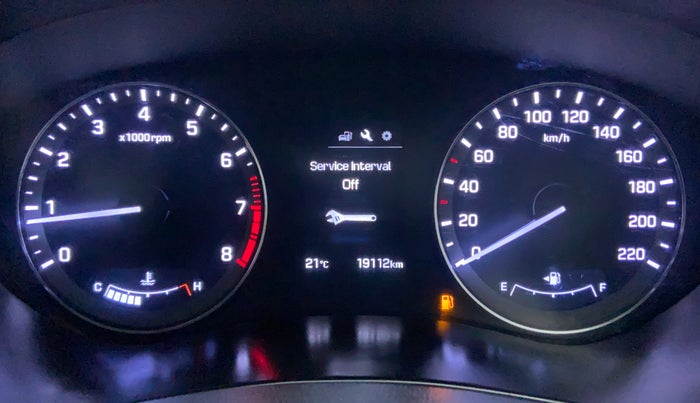 2017 Hyundai Elite i20 ASTA 1.2 (O), Petrol, Manual, 18,738 km, Odometer Image