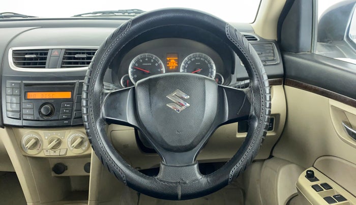 2013 Maruti Swift Dzire VXI, Petrol, Manual, 57,473 km, Steering Wheel Close Up