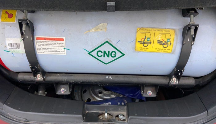2014 Maruti Wagon R 1.0 LXI CNG, CNG, Manual, 54,567 km, Boot Inside