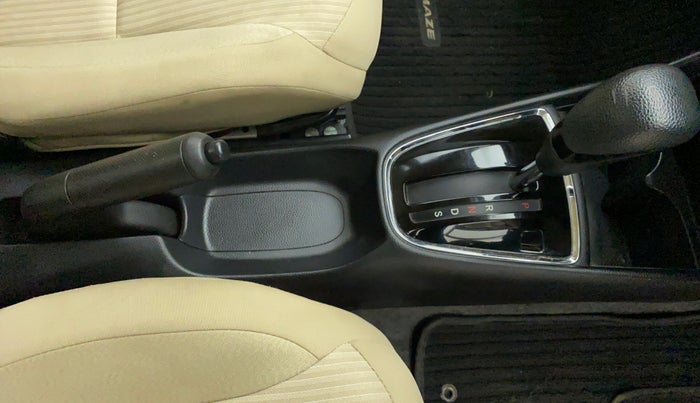 2018 Honda Amaze 1.2 V CVT I VTEC, Petrol, Automatic, 17,187 km, Gear Lever