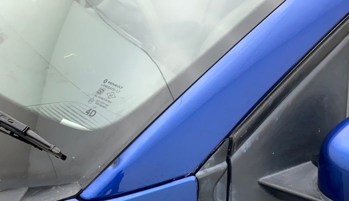 2019 Renault TRIBER RXT, Petrol, Manual, 26,358 km, Left A pillar - Slightly dented