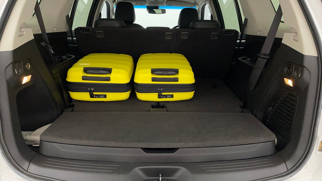 Boot Inside View with Luggage