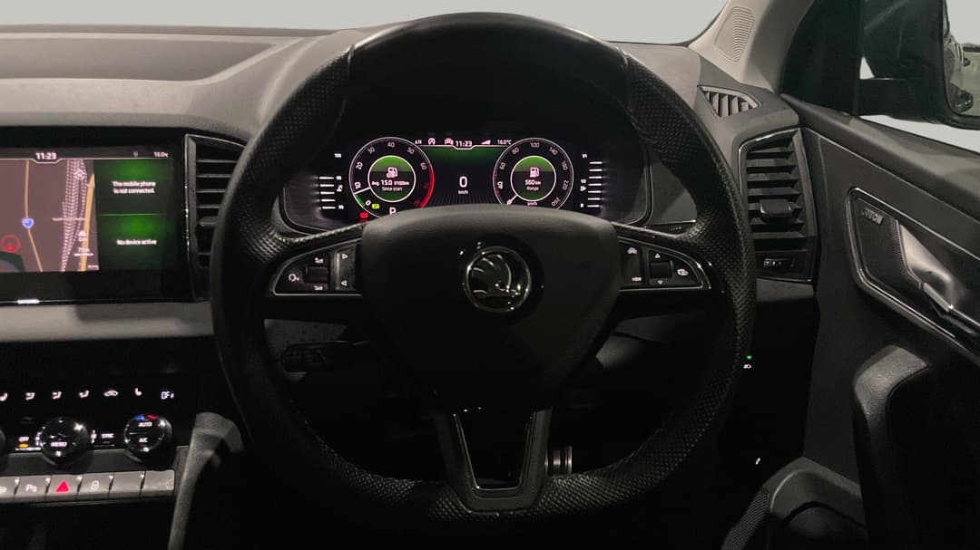 2019 SKODA Karoq 110tsi, Automatic, 62939 km, Steering Wheel Close-up