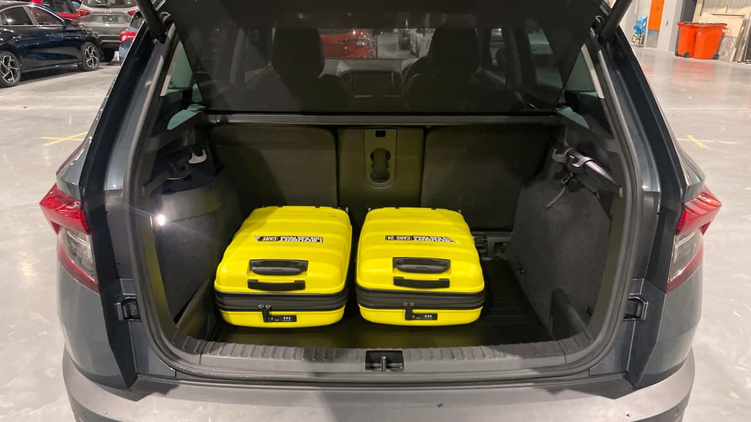 2019 SKODA Karoq 110tsi, Automatic, 62939 km, Boot Inside View with Luggage