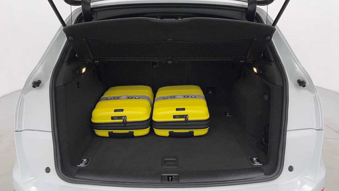 Boot Inside View with Luggage