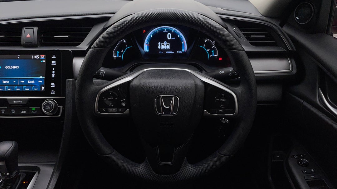 Steering Wheel Close-up