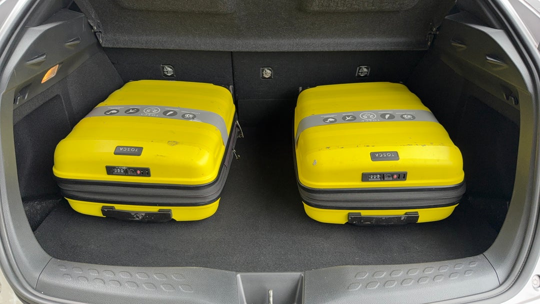 Boot Inside View with Luggage