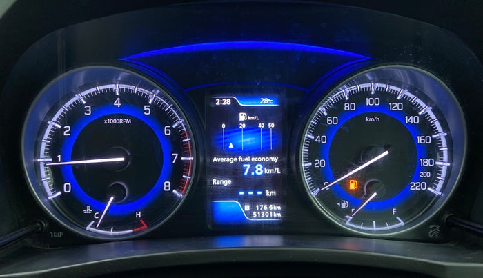 2017 Maruti Baleno RS 1.0 PETROL, Petrol, Manual, 51,530 km, Odometer Image