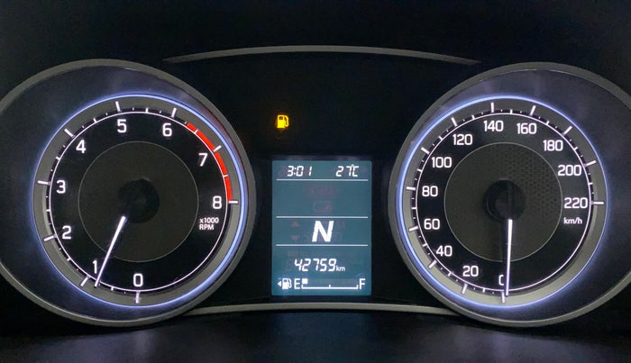 2017 Maruti Dzire VXI AMT, Petrol, Automatic, 42,759 km, Odometer Image