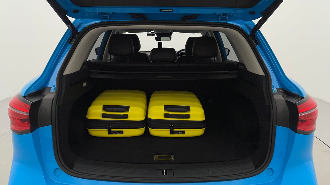 Boot Inside View with Luggage