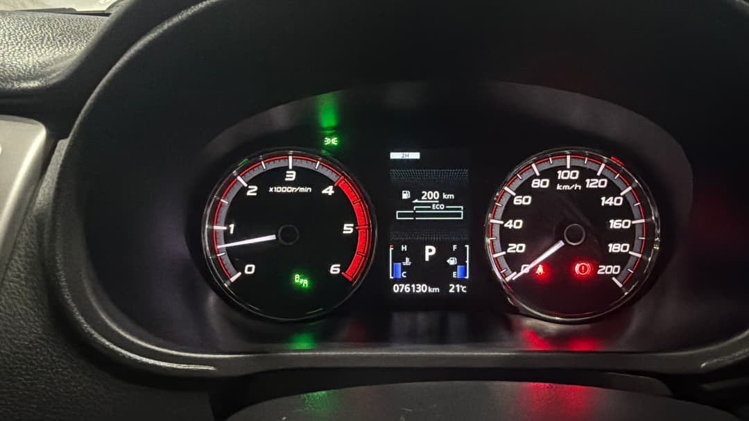 2020 Mitsubishi Triton Gls (4x4), Automatic, 76130 km, Odometer View