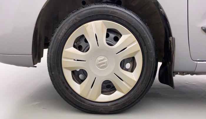 2011 Maruti Wagon R 1.0 VXI, Petrol, Manual, 86,708 km, Left Front Wheel