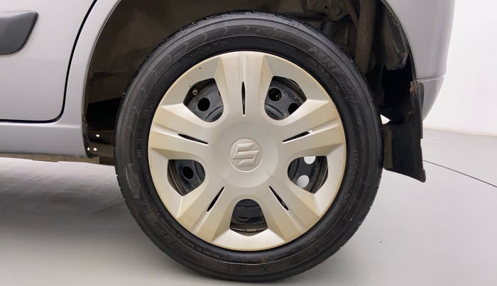 2011 Maruti Wagon R 1.0 VXI, Petrol, Manual, 86,708 km, Left Rear Wheel