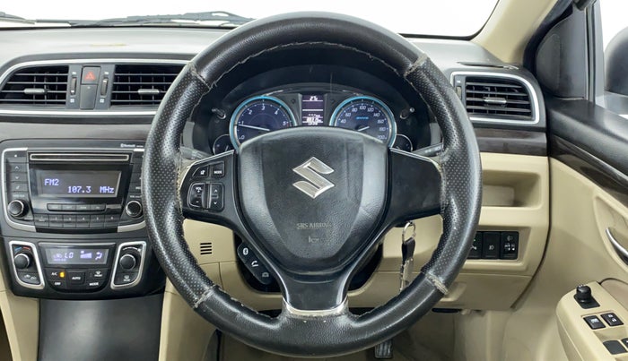 2016 Maruti Ciaz VDI+ SHVS, Diesel, Manual, 88,616 km, Steering Wheel Close Up