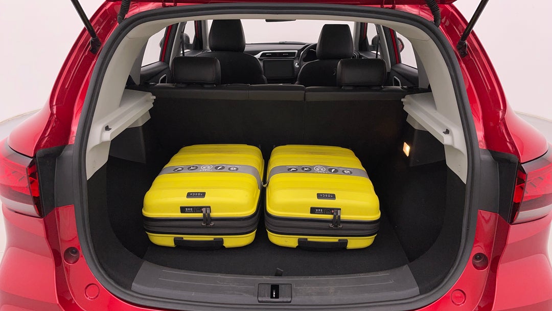 Boot Inside View with Luggage