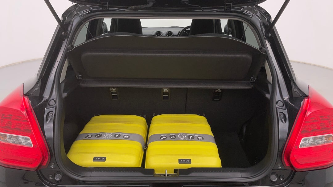 2021 Suzuki Swift Gl Navi, Automatic, 44042 km, Boot Inside View with Luggage
