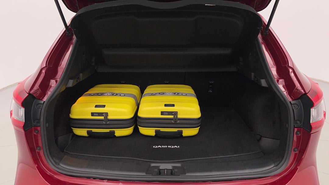 Boot Inside View with Luggage