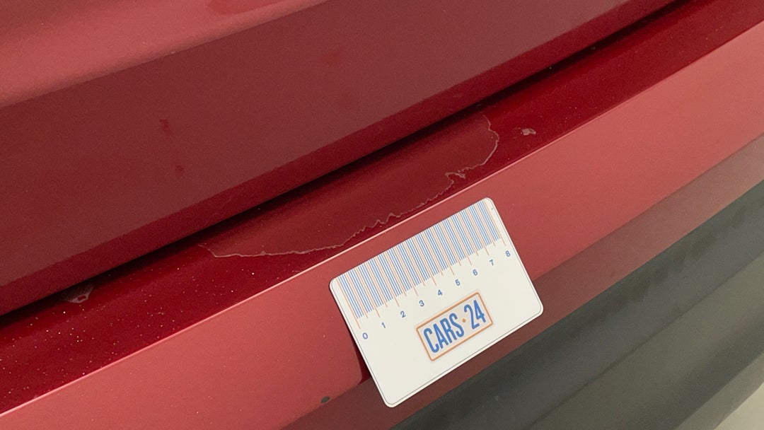 Bumper Rear Paint flaking