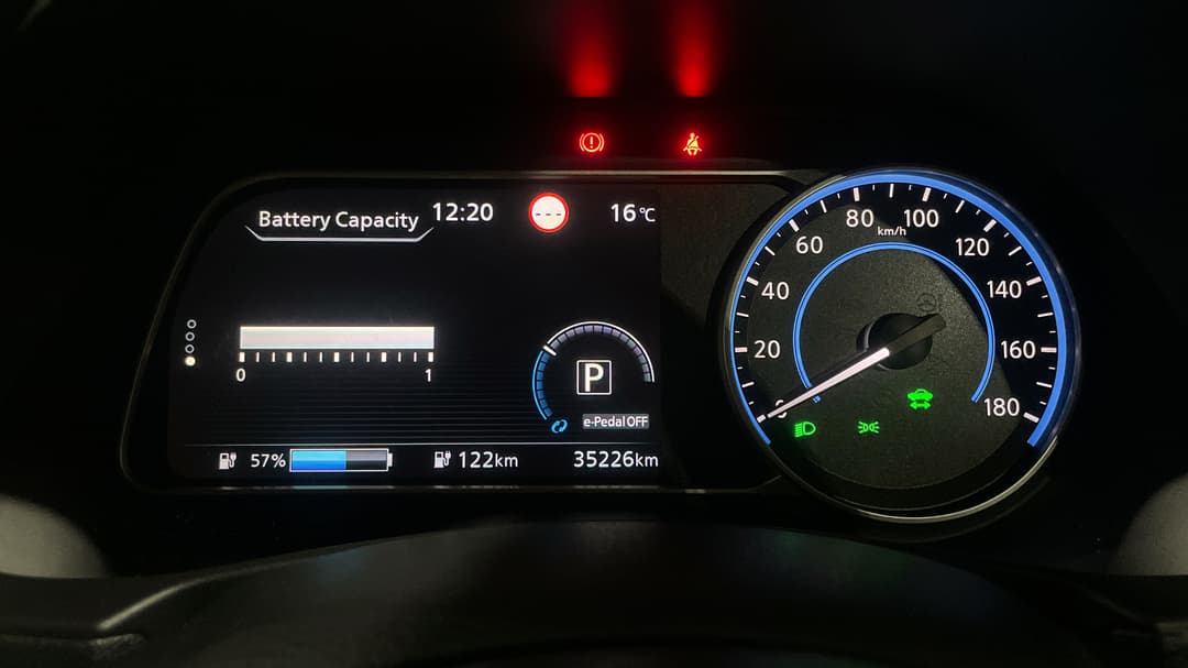 2021 Nissan Leaf Leaf, Automatic, 35226 km, Odometer View