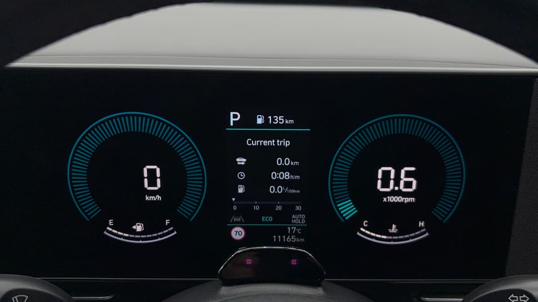 2025 Hyundai Kona Kona, Automatic, 11165 km, Odometer View