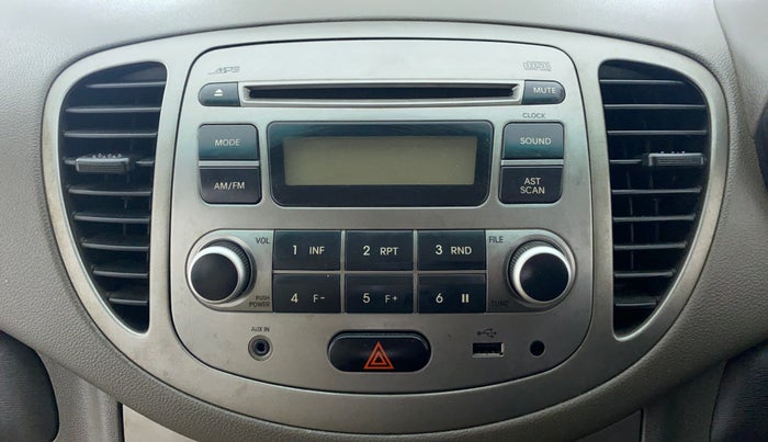 2011 Hyundai i10 MAGNA 1.2 KAPPA2, Petrol, Manual, 21,596 km, Infotainment system - Music system not functional