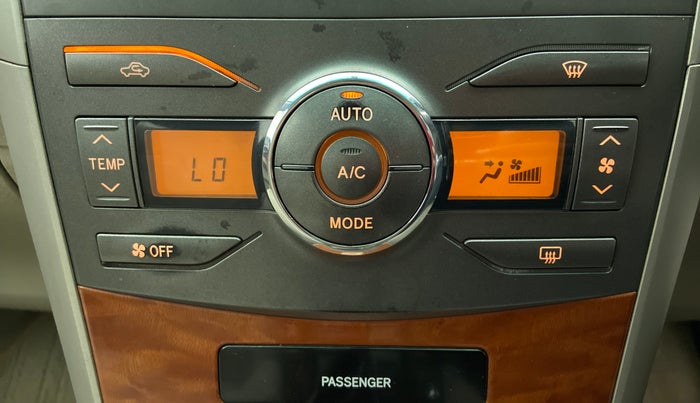 2011 Toyota Corolla Altis 1.8 G, Petrol, Manual, 1,75,128 km, Automatic Climate Control